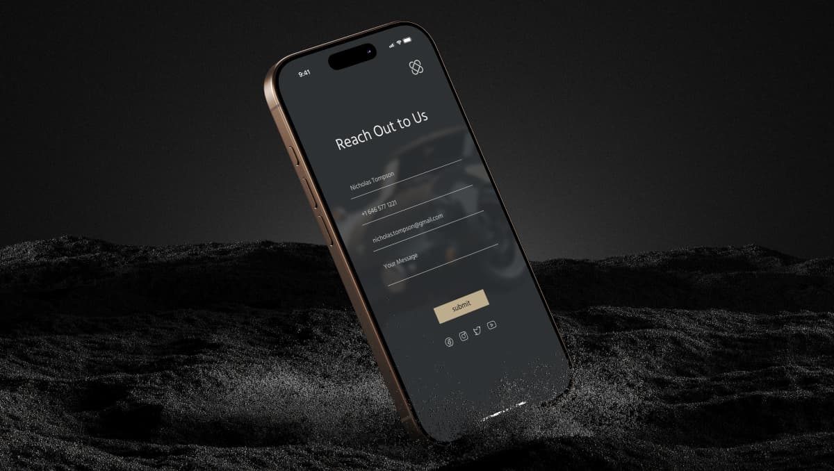 ptototype of website for sneakers store