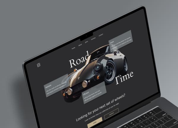 ptototype of website for sneakers store